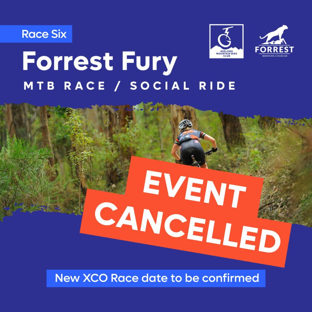 GMBC Forrest Weekend cancelled